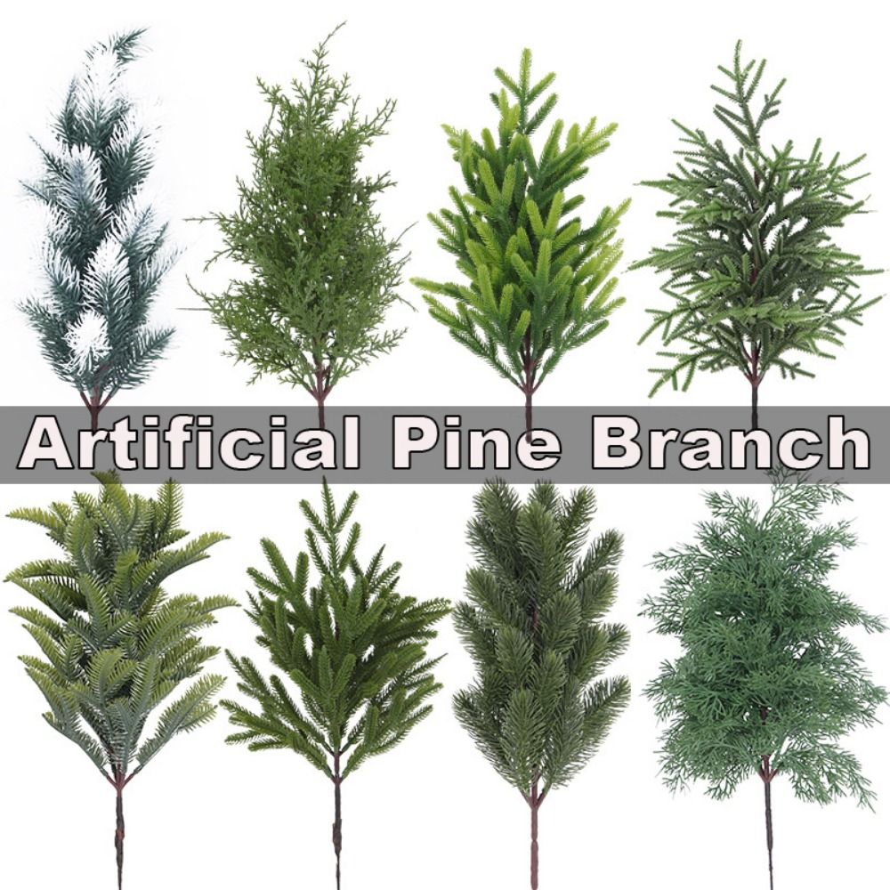 Christmas Tree Artificial - 녹색 인공 소나무 가지 크리스마스 트리,