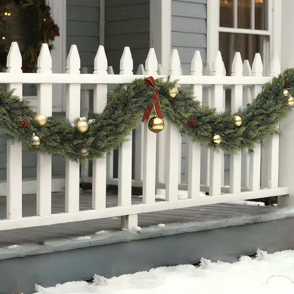 Christmas Tree Artificial - 1.8/2.7m 인조 노퍽 파인 가랜드 벽걸이