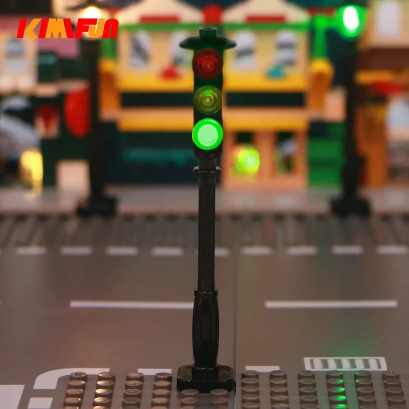 Lego Set Creator - 1pcs LED MOC 거리 자동 사이클