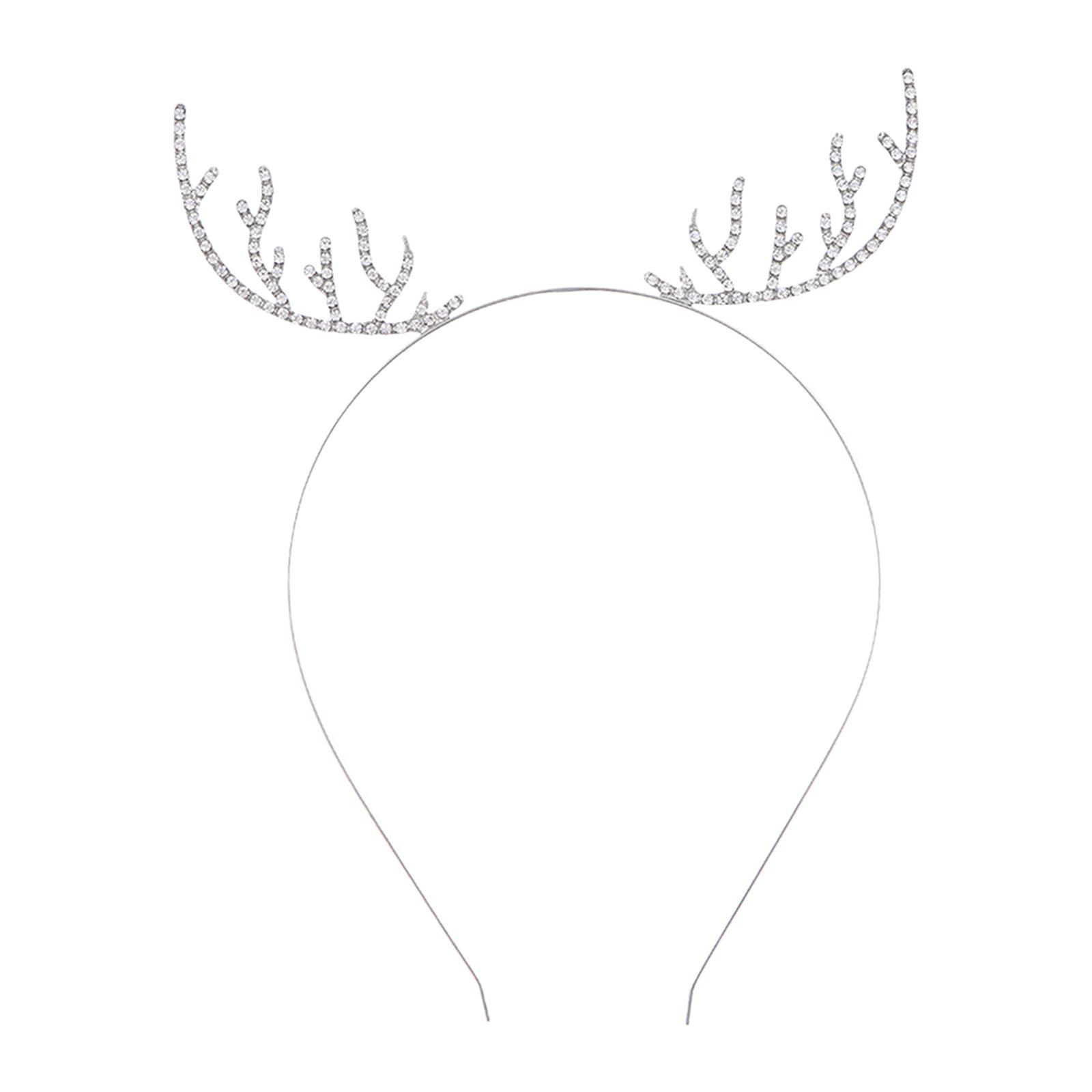 Reindeer Antlers Headband - 뿔 장식 머리띠 헤드피스 헤드웨어 반짝이