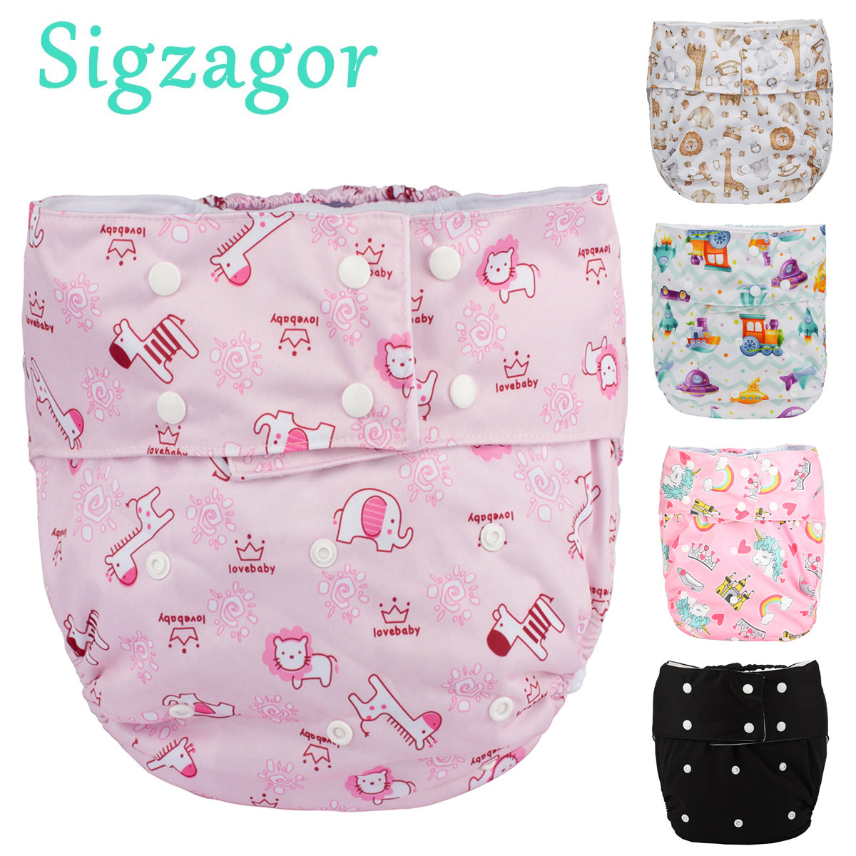 Pampers Diaper Premium Care - Sigzagor 십대 성인 기저귀, 기저귀 주머니,