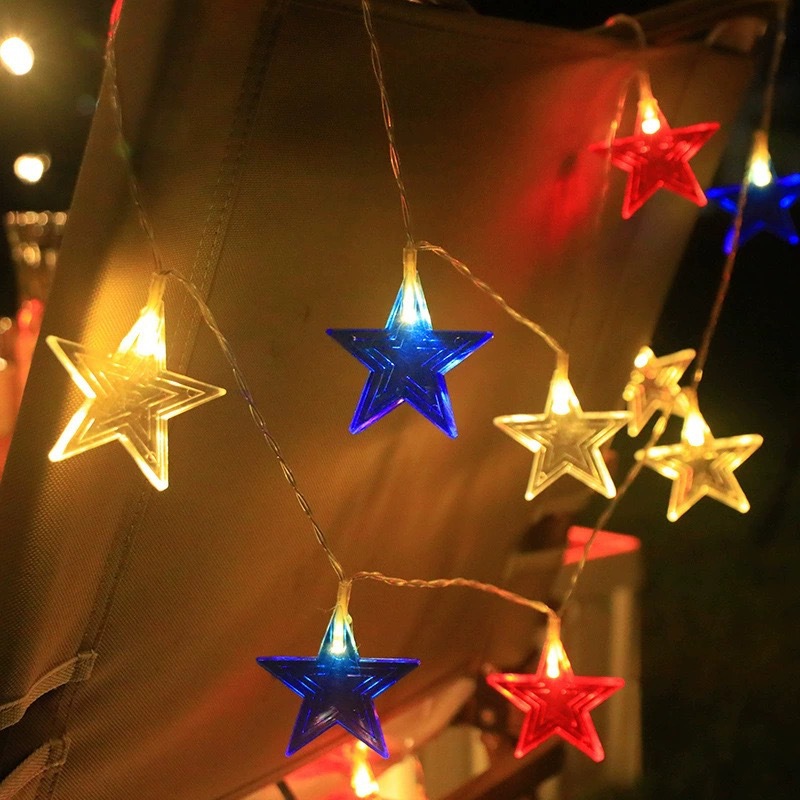 3색 스타 LED 스트링 조명 따뜻한 흰색 요정 조명  - Led Fairy String Lights 리뷰 및 가격