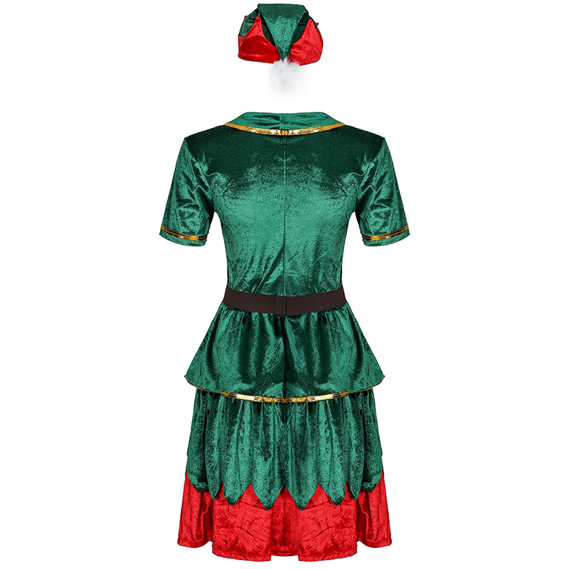카니발 커플 크리스마스 마스코트 의상 크리스마스 휴일  - Elf Costume Christmas 리뷰 및 가격