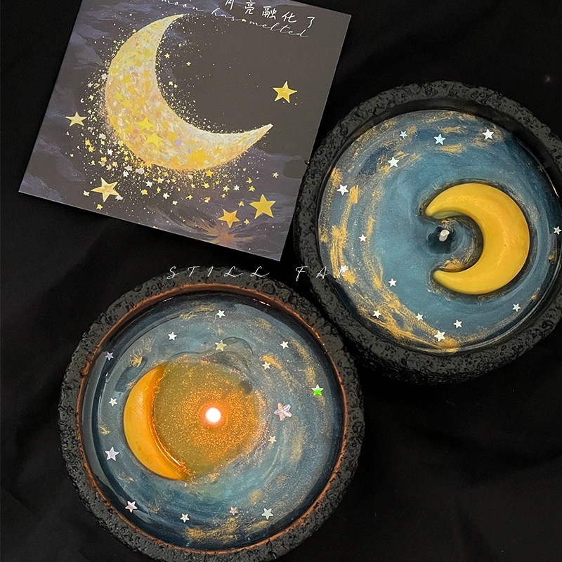 녹는 달 향초, 손으로 뿌린 소이 왁스, 감성적인 인테 - Holiday Candle Set 리뷰 및 가격