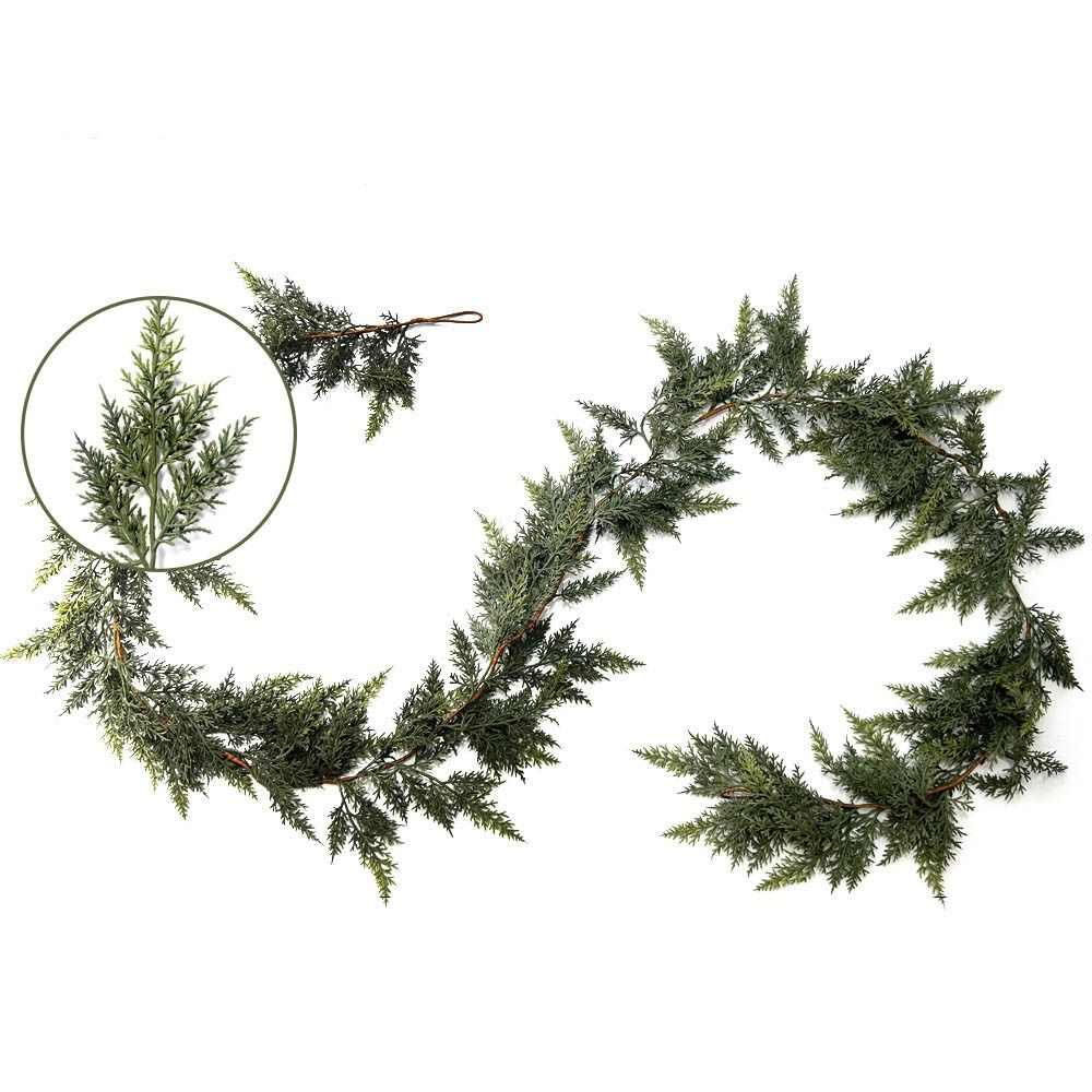 1.8/2.7m 인조 노퍽 파인 가랜드 벽걸이 녹색 삼 - Christmas Tree Artificial 리뷰 및 가격