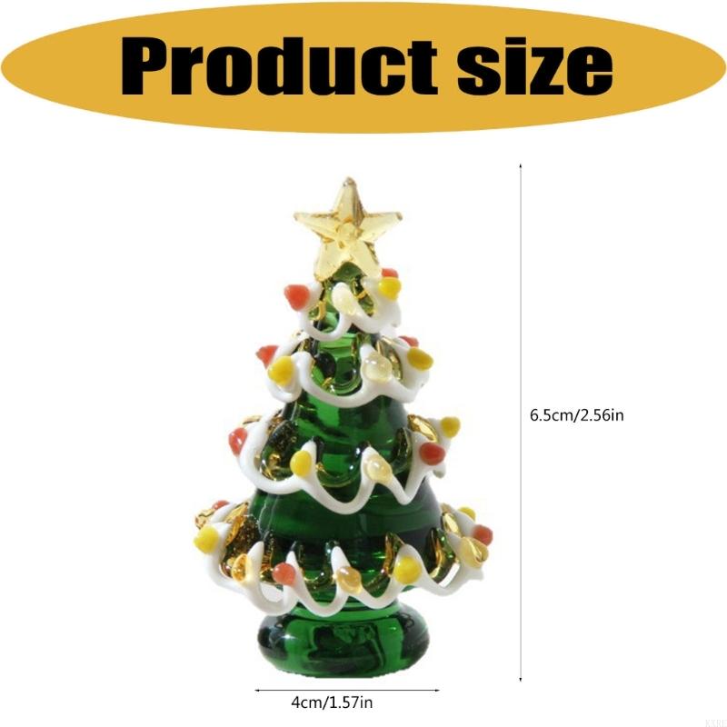 휴일 탁상 장식, 돌출된 갈랜드가 있는 유리 미니어처  - Star Tree Topper 리뷰 및 가격