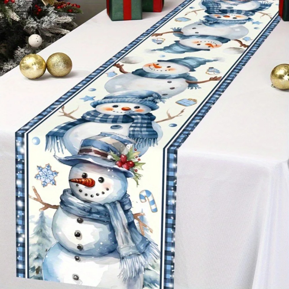 산타클로스 크리스마스 테이블 러너 크리스마스 홈 데코레 - Christmas Table Runner 리뷰 및 가격