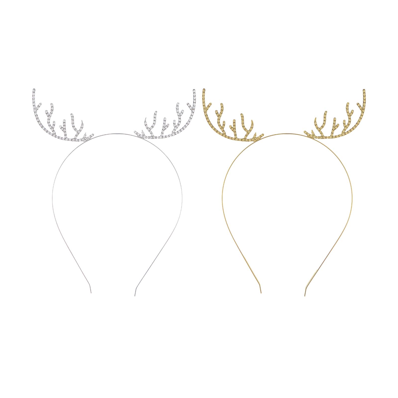 뿔 장식 머리띠 헤드피스 헤드웨어 반짝이 크리스마스 라 - Reindeer Antlers Headband 리뷰 및 가격