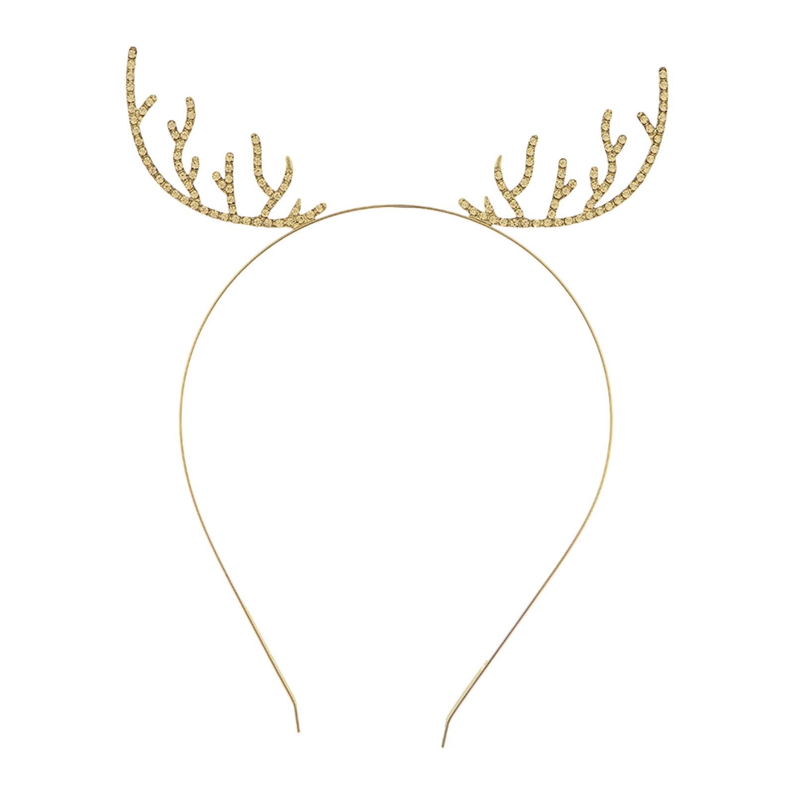 뿔 장식 머리띠 헤드피스 헤드웨어 반짝이 크리스마스 라 - Reindeer Antlers Headband 리뷰 및 가격