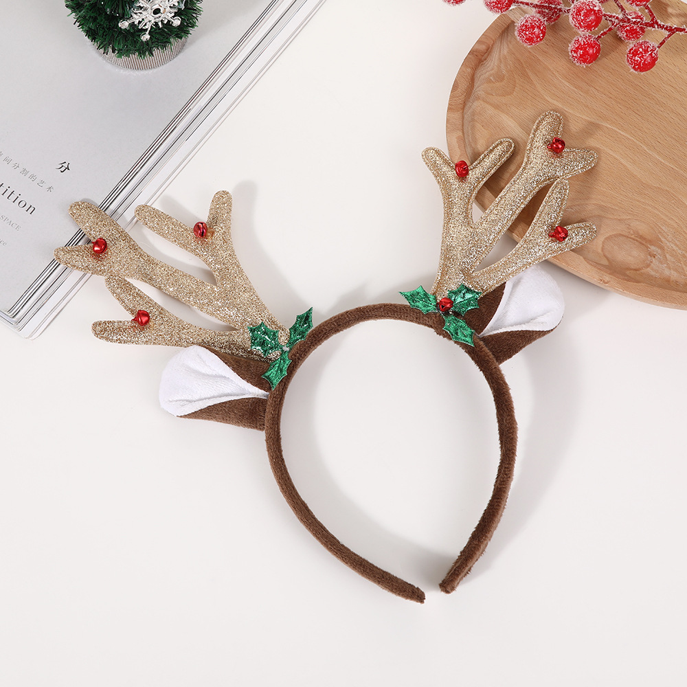 1pcs 성인 여성 소녀 사슴 의상 할로윈 뿔 순록 귀 - Reindeer Antlers Headband 리뷰 및 가격