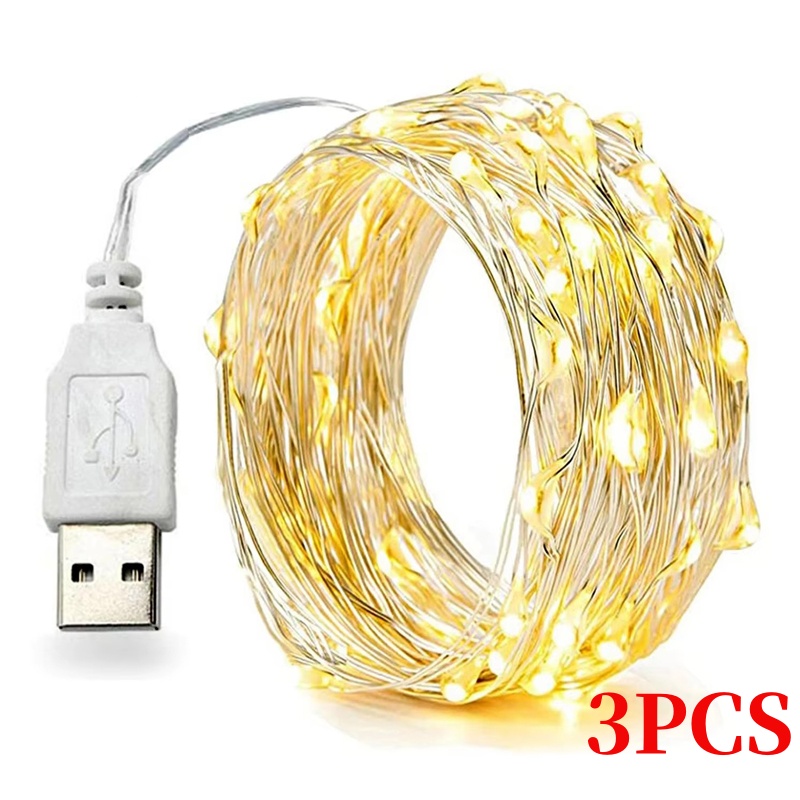 구리 와이어 LED 크리스마스 조명 스트링 USB 램프 - Led Fairy String Lights 리뷰 및 가격