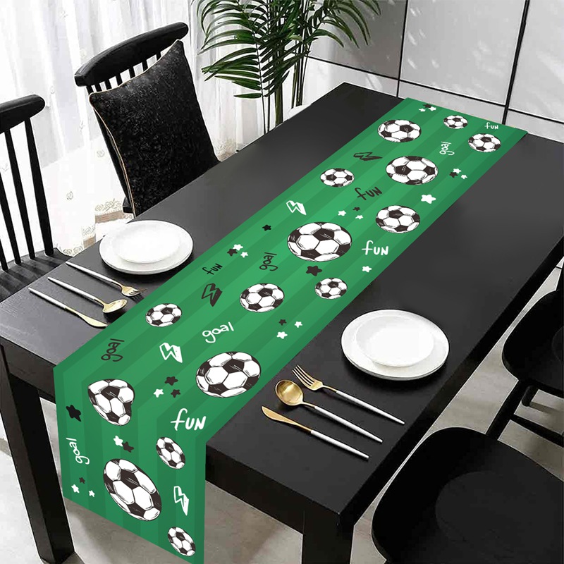1pc 축구/축구 파티 테이블 플래그 테이블 센터 피스 - Christmas Table Runner 리뷰 및 가격