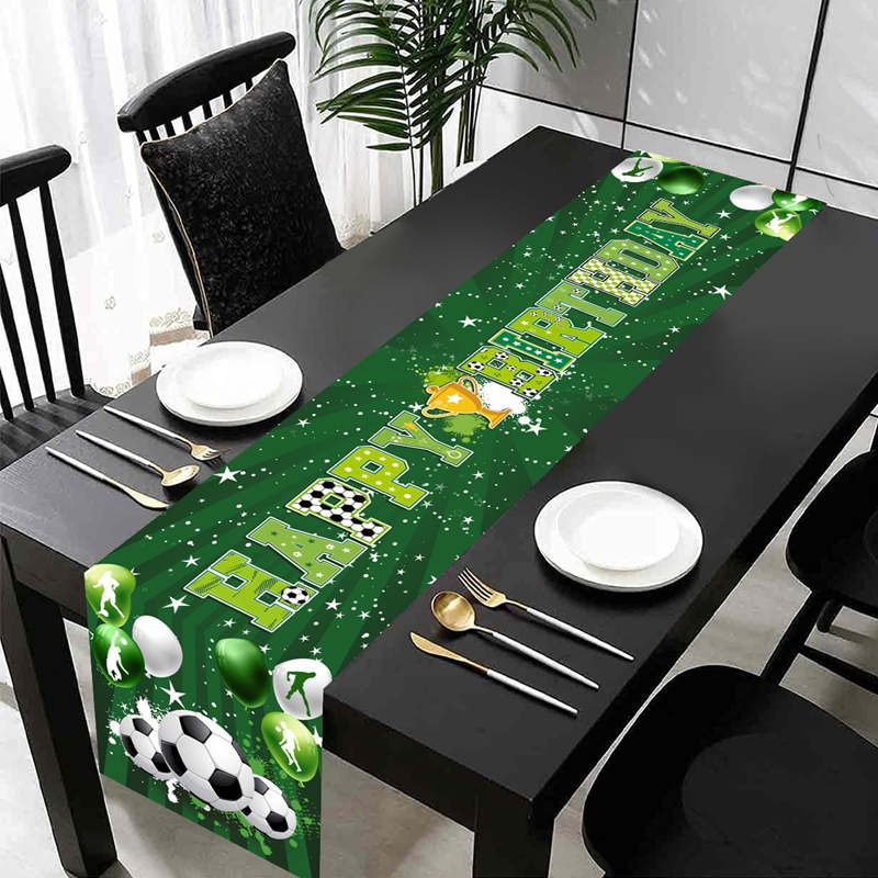 1pc 축구/축구 파티 테이블 플래그 테이블 센터 피스 - Christmas Table Runner 리뷰 및 가격