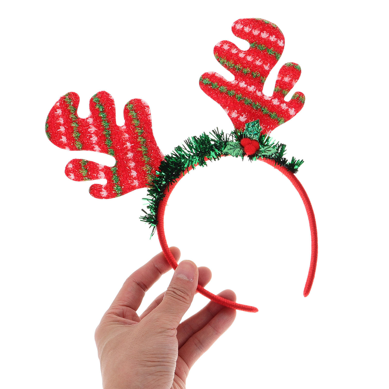 크리스마스 순록 뿔 머리띠 화려하고 가벼운 휴일 파티  - Reindeer Antlers Headband 리뷰 및 가격